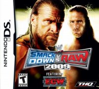 WWE Smackdown vs. Raw 2009 Nintendo DS US box art